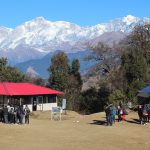 The View describing the beauty of Magpie Camp Chopta